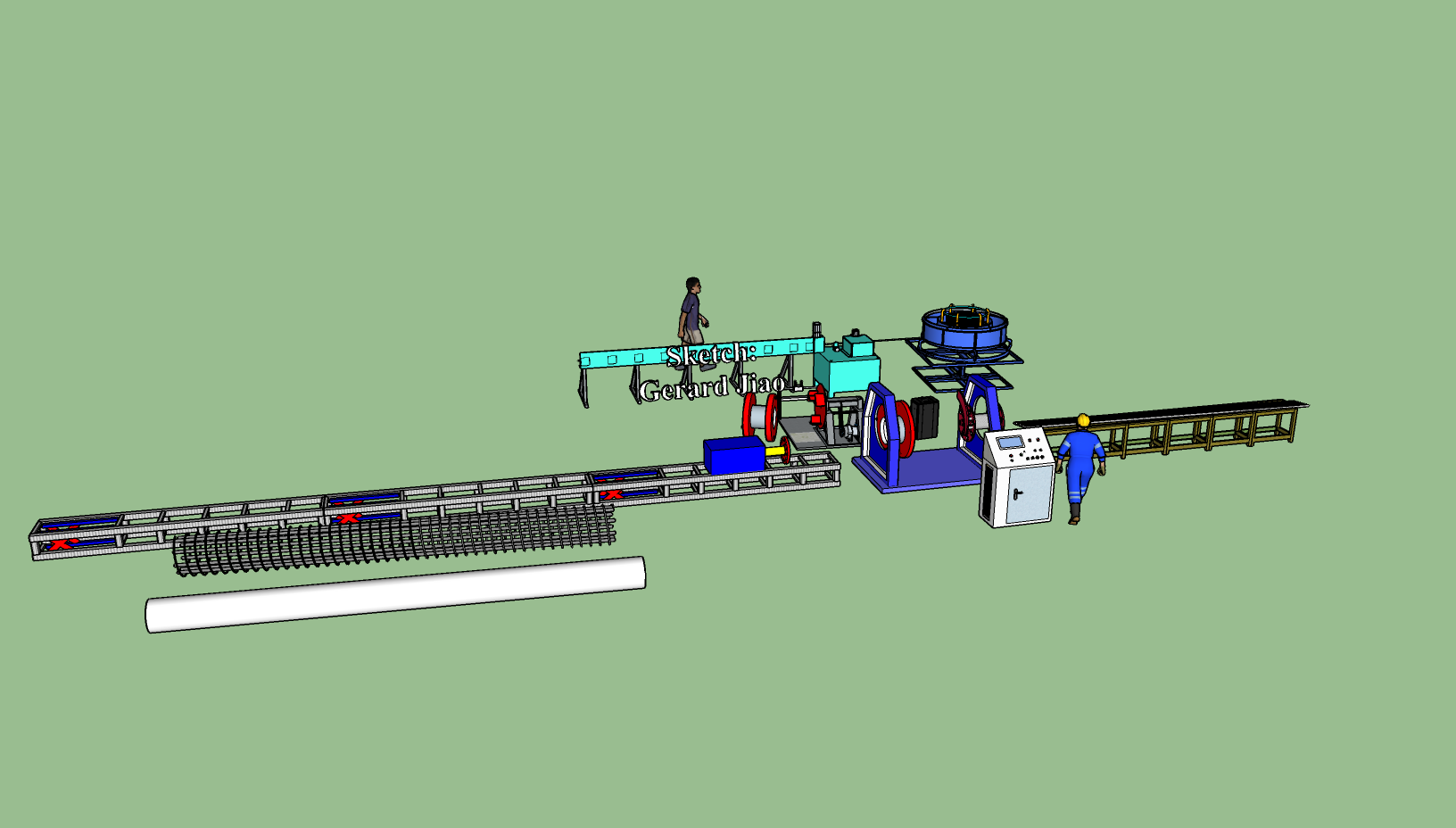 M&aacute;quina de solda de gaiola A