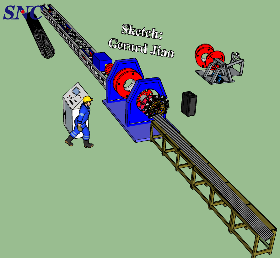Eficiência da máquina de solda para fazer gaiola de aço