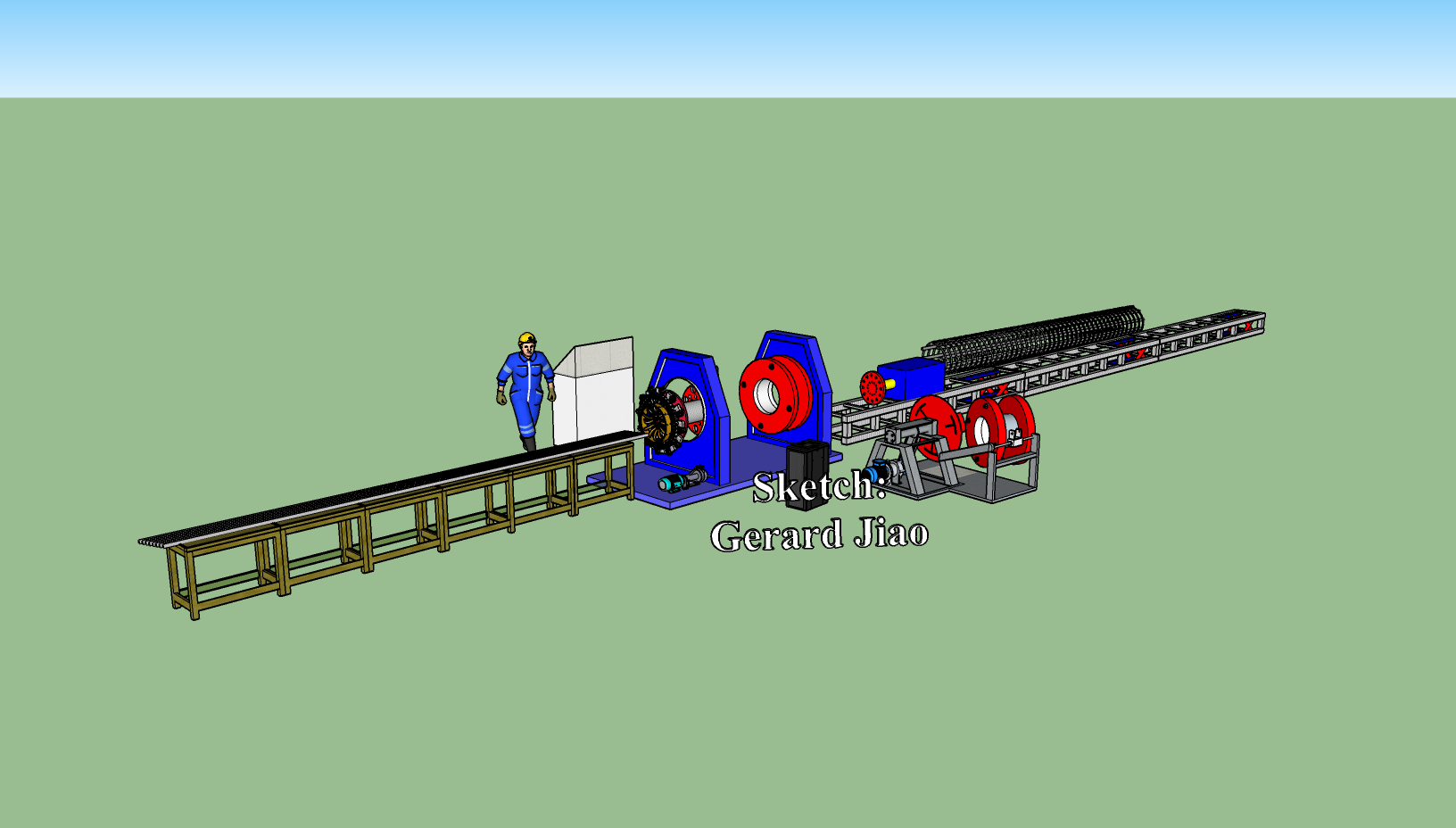 M&aacute;quina de solda de gaiola c&ocirc;nica