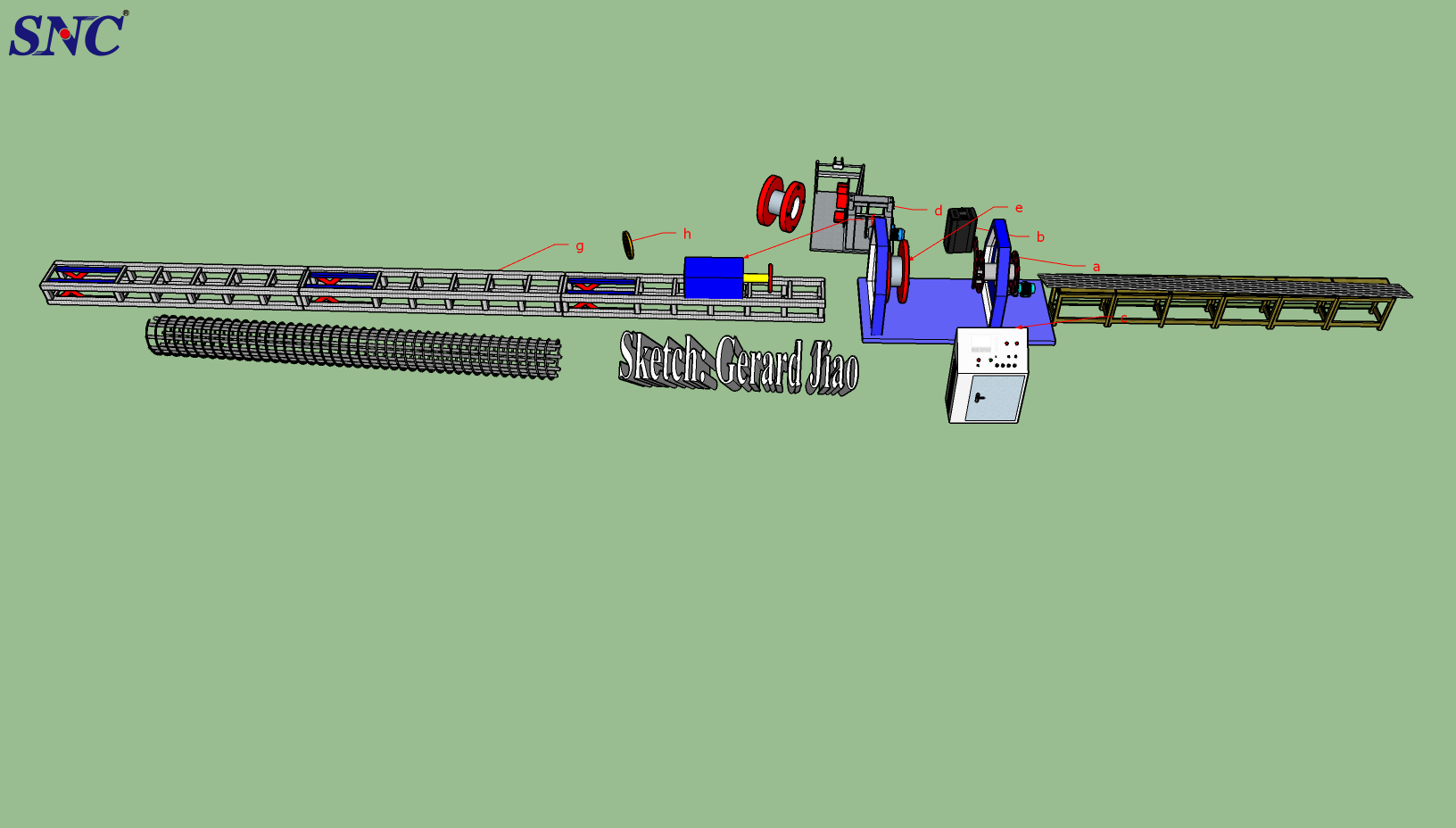 M&aacute;quina de solda de gaiola Configura&ccedil;&atilde;o a